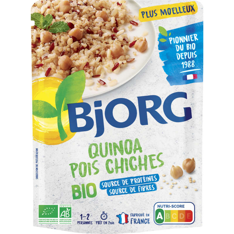 Bjorg Quinoa & pois chiches, bio 250g