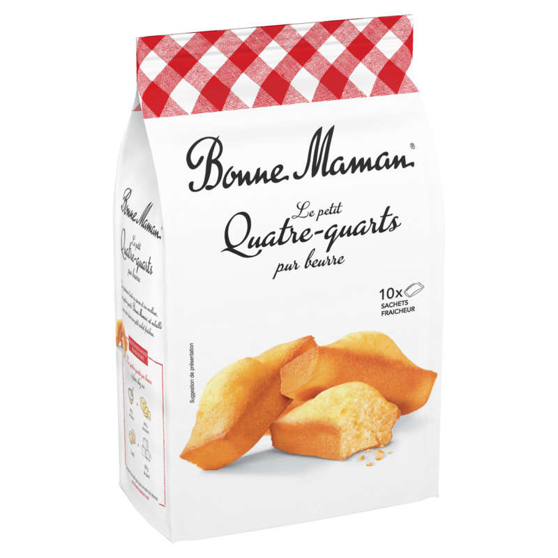 Bonne Maman 10 Petits Quatre-Quart 300 G