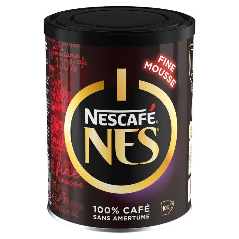 Nescafé Nes Café soluble fine mousse sans amertume 200g