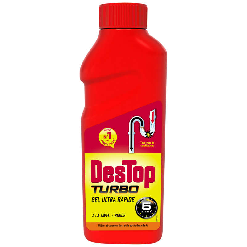 Destop Gel Débouche Et Désinfecte 50 Cl