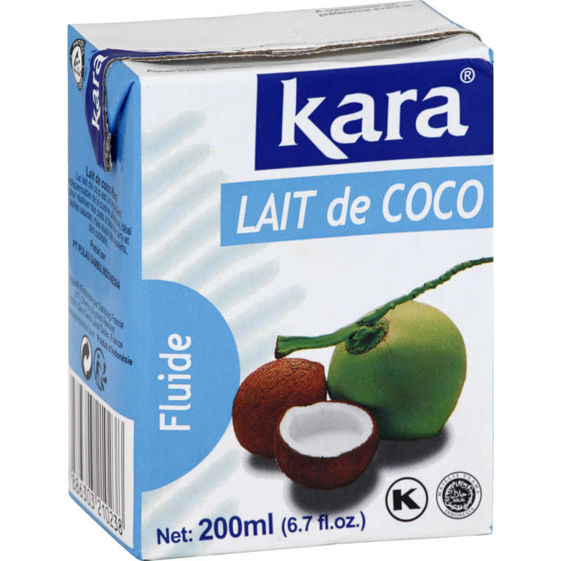 Kara Lait De Coco Fluide 200Ml