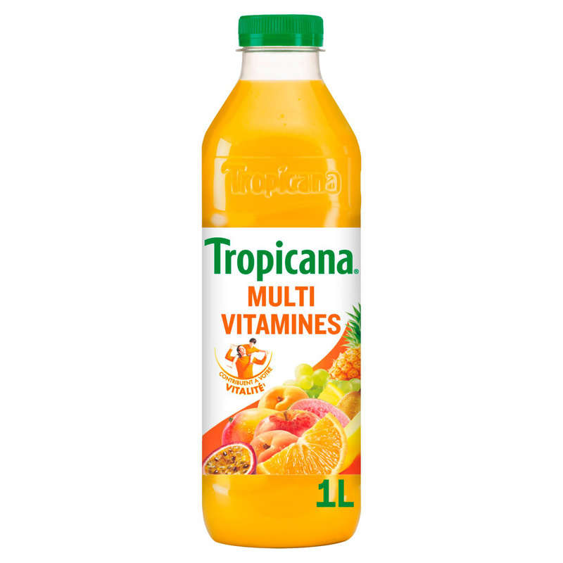 Tropicana Jus Multivitamines la Bouteille de 1L