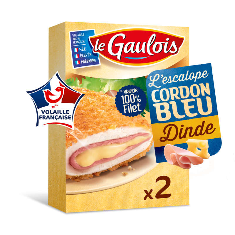 Le Gaulois Cordon Bleu De Dinde X 2 200G