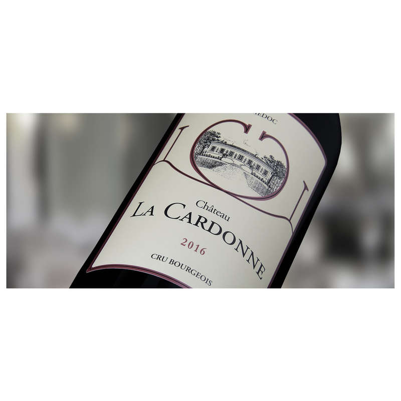 La Cardonne Aoc Bordeaux Vin Rouge 37,5cl