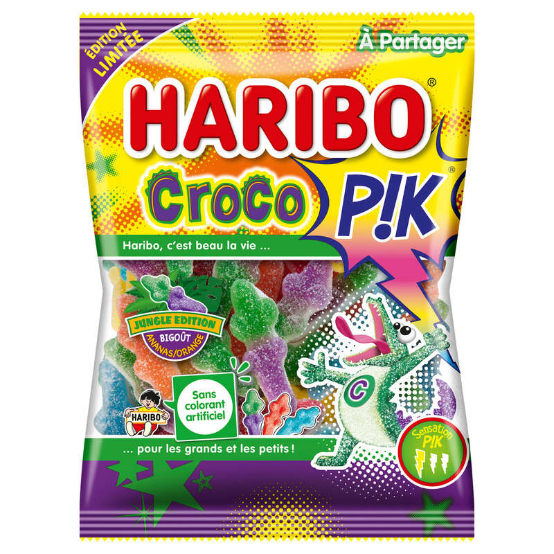 Haribo Bonbons Croco Pik 275G