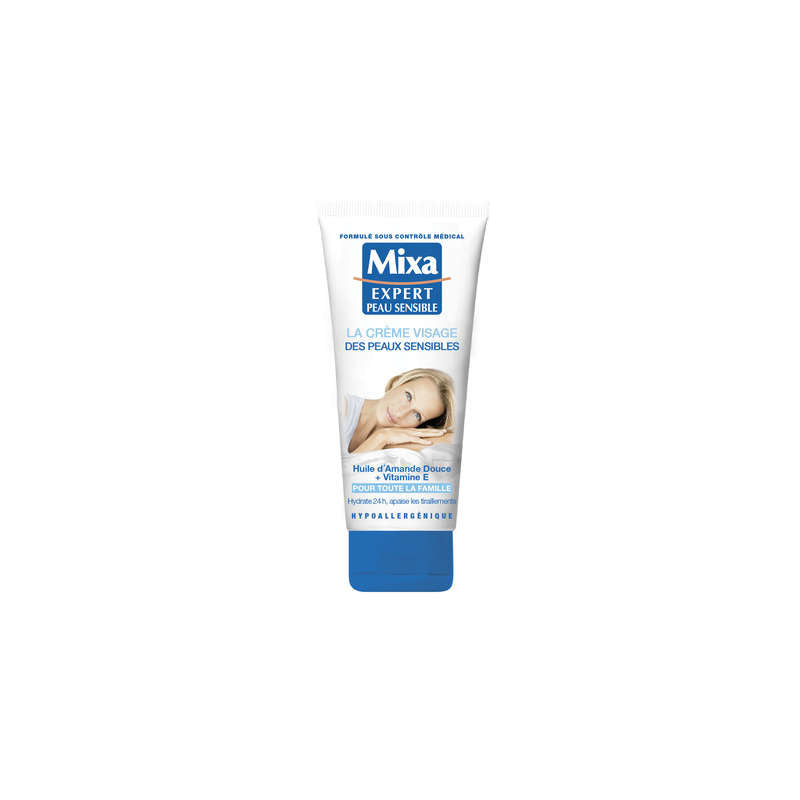 Mixa Crème Visage Hydratante Peaux Sensibles 100ml