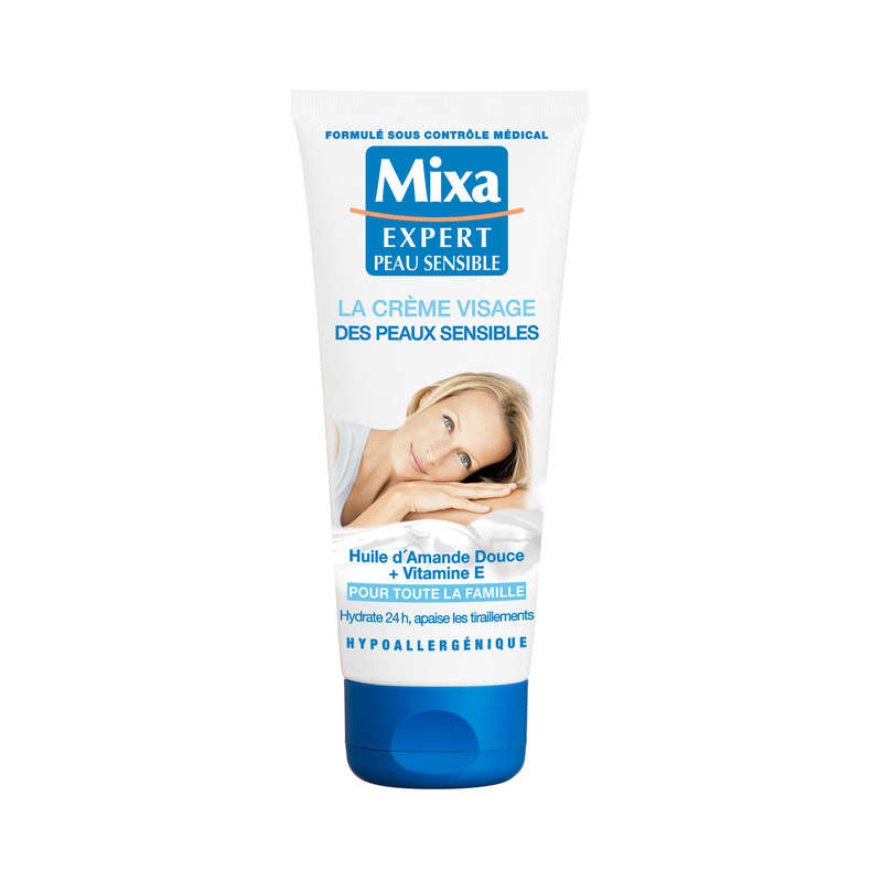 Mixa Crème Visage Hydratante Peaux Sensibles 100ml