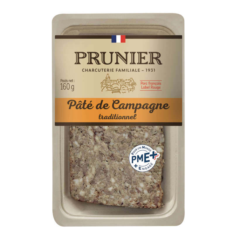 Maison Prunier Terrine De Campagne Recette Traditionnelle 160G