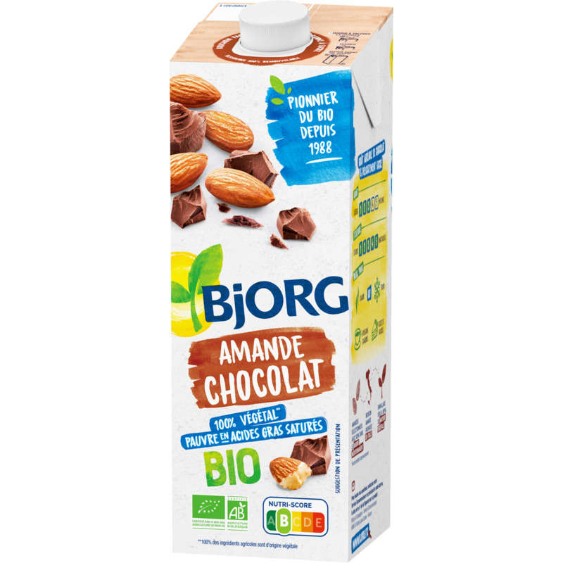 Bjorg Lait D'Amande Chocolat Bio 1L