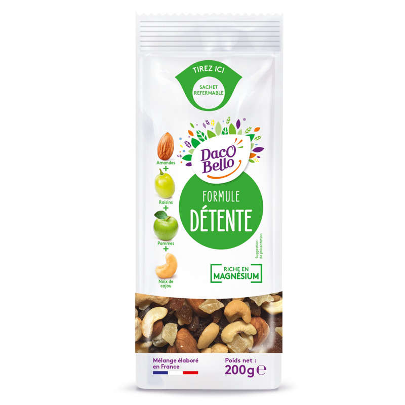 Daco Bello Formule Détente, Naturellement Riche En Magnésium 200 g