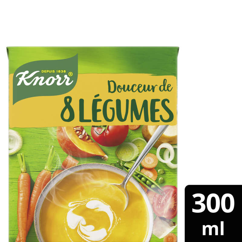 Knorr Soupe Douceur de 8 Légumes à la Crème Fraîche 30cl