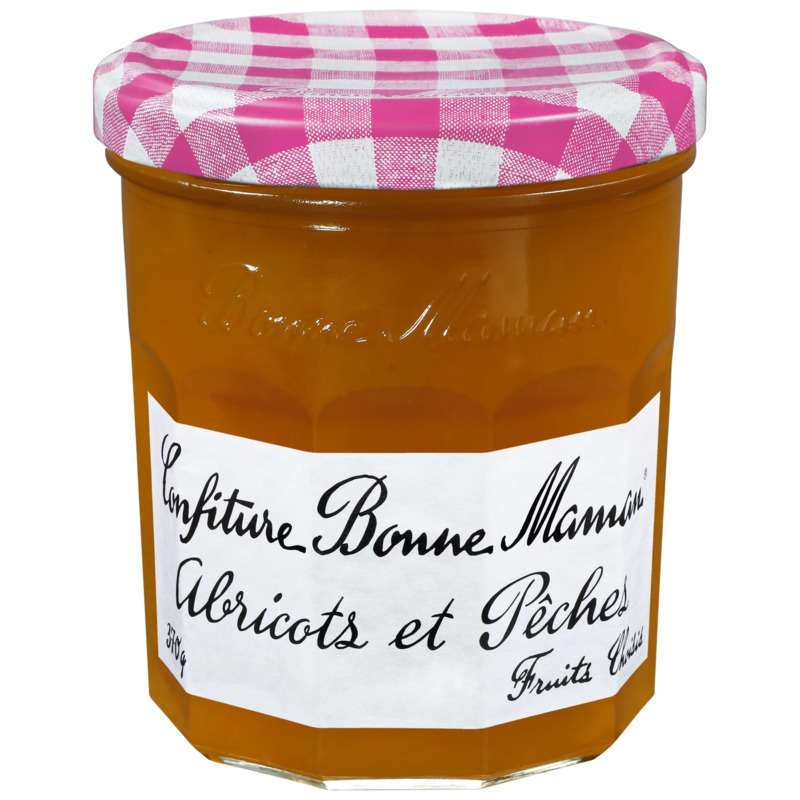 Bonne Maman Confiture abricots et pêches 370g