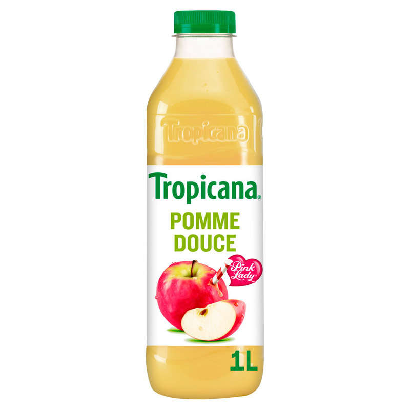 Tropicana Jus de Pomme Pink Lady la Bouteille de 1L