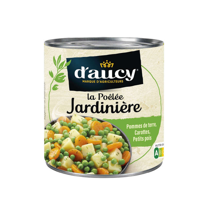 D'Aucy Poêlée Jardinière Au Jus De Carottes 290G