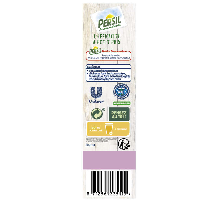 Persil Lessive Poudre Bouquet De Provence 7 Doses