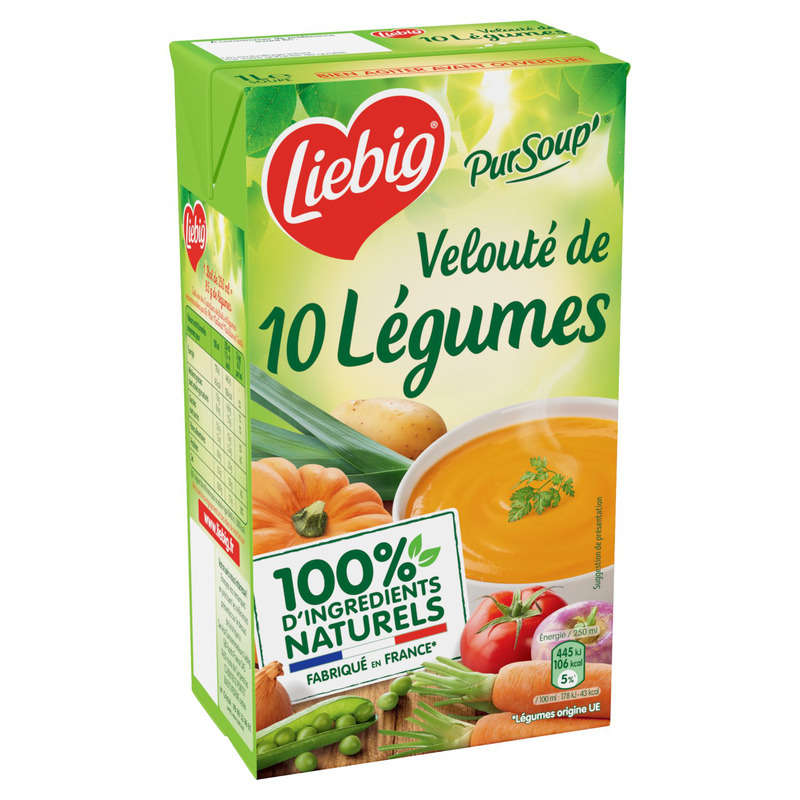 Liebig PurSoup' Velouté de 10 légumes 1L