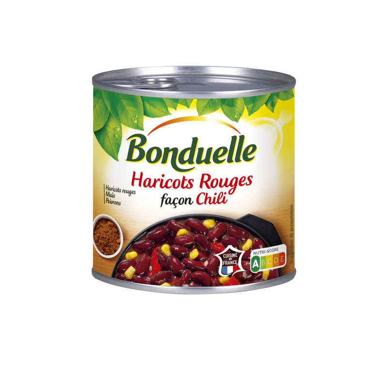 Bonduelle Haricots Rouges Façon Chili 400g