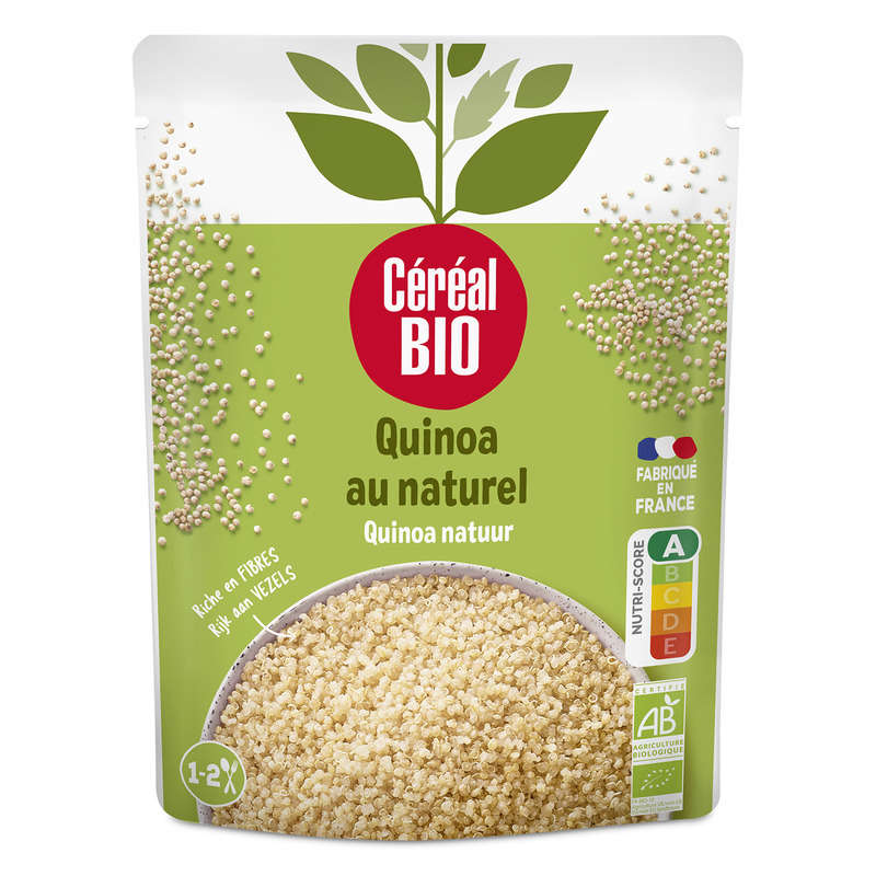 Céréal Bio Quinoa Au Naturel 1 Portion 220g