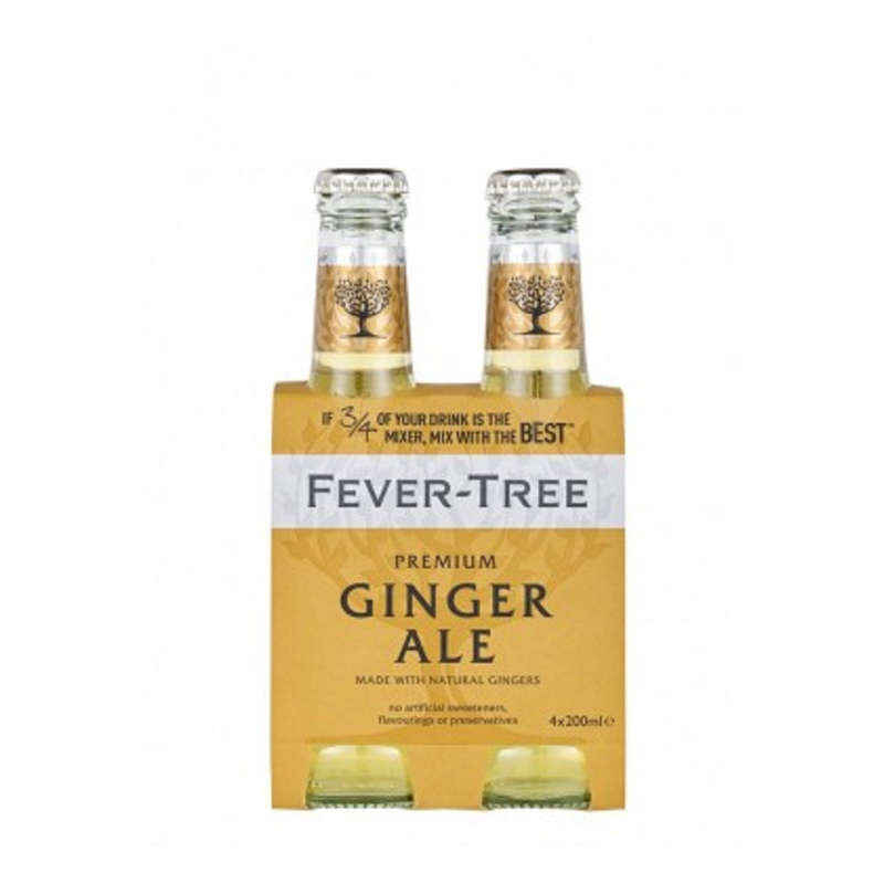 Fever Tree Ginger Ale Le Pack De 4X20Cl