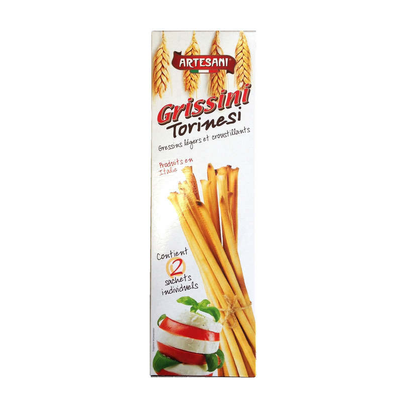 Florelli Gressins Torinesi Classique Sans Huile de Palme 125g