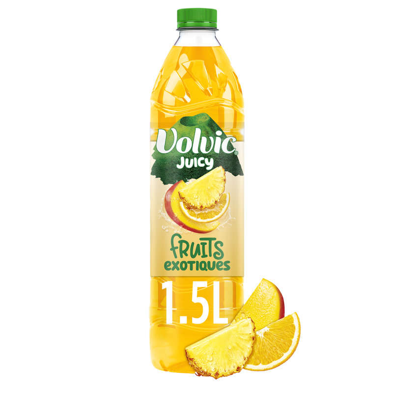 Volvic Juicy Boisson Au Jus De Fruits Exotiques 1,5L