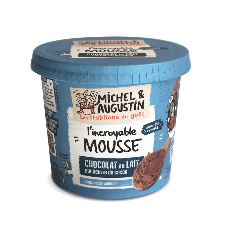 Michel Et Augustin L'Incroyable Mousse Au Chocolat Au Lait 500Ml