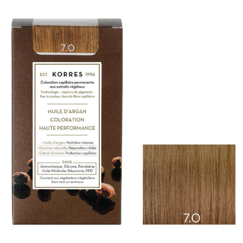 Korres Coloration Huile D'Argan Blond 7.0