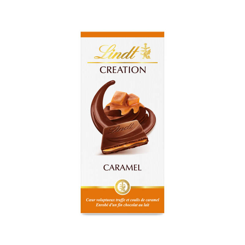 Lindt Creation Tablette Le caramel 150g