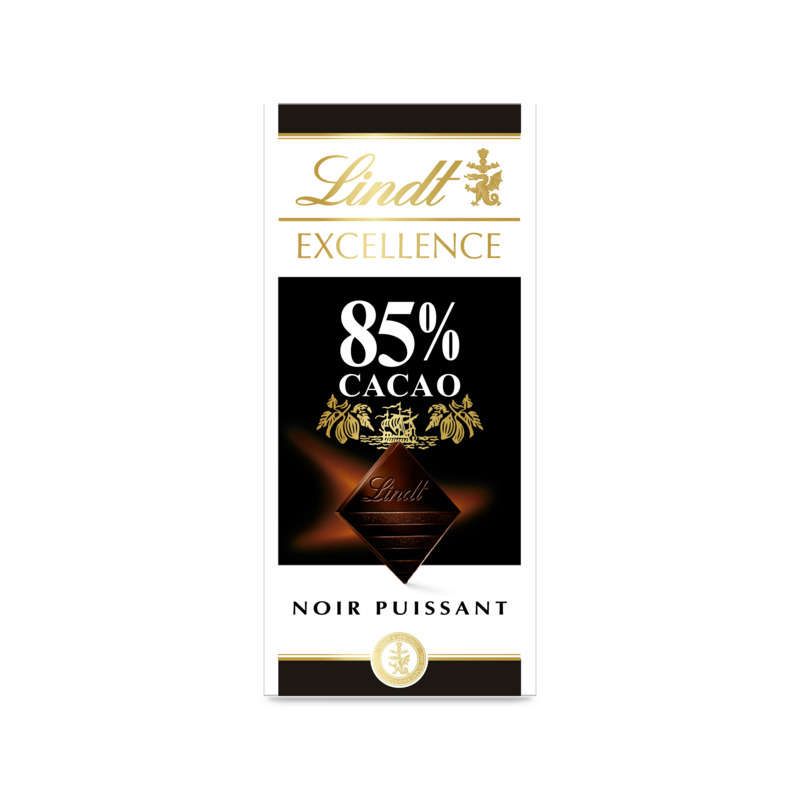 Lindt Excellence tablette chocolat noir 85% 100 g