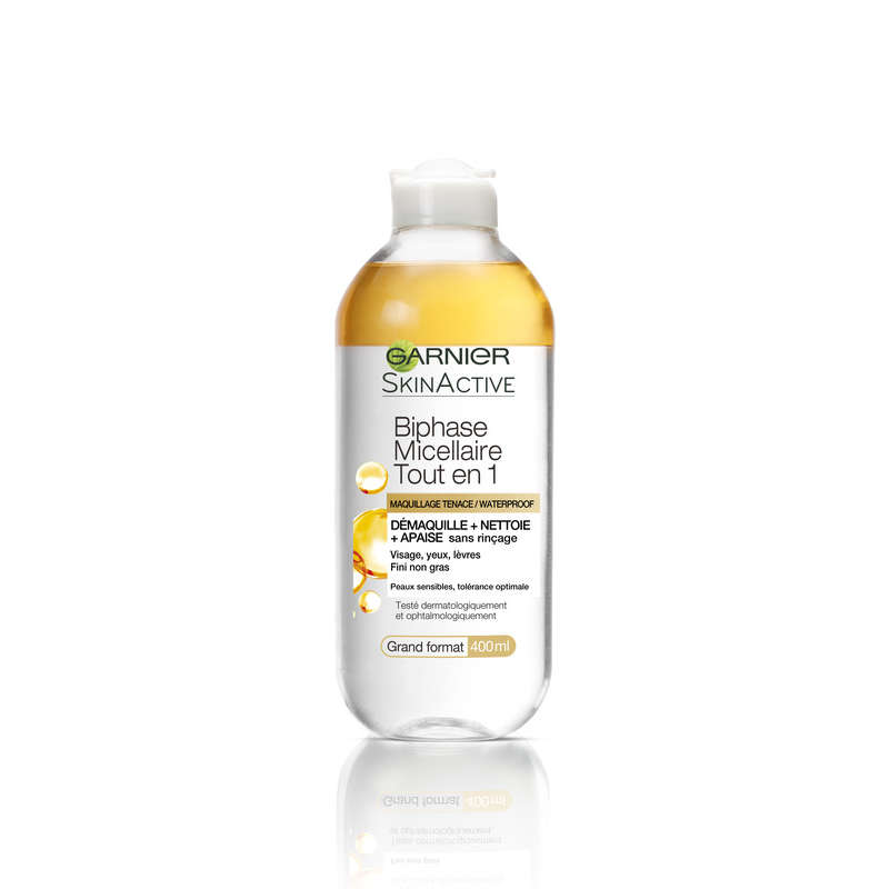 Garnier Lotion Micellaire Biphase Tout-en-1 400ml