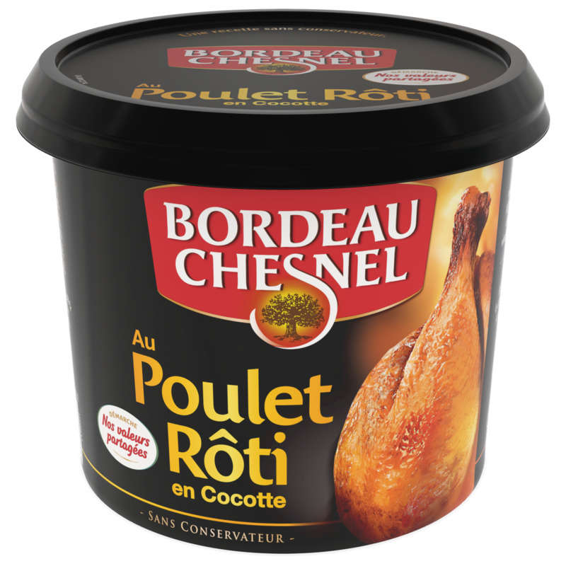 Bordeau Chesnel Spécialité Charcutière Au Poulet Rôti En Cocotte 220 G