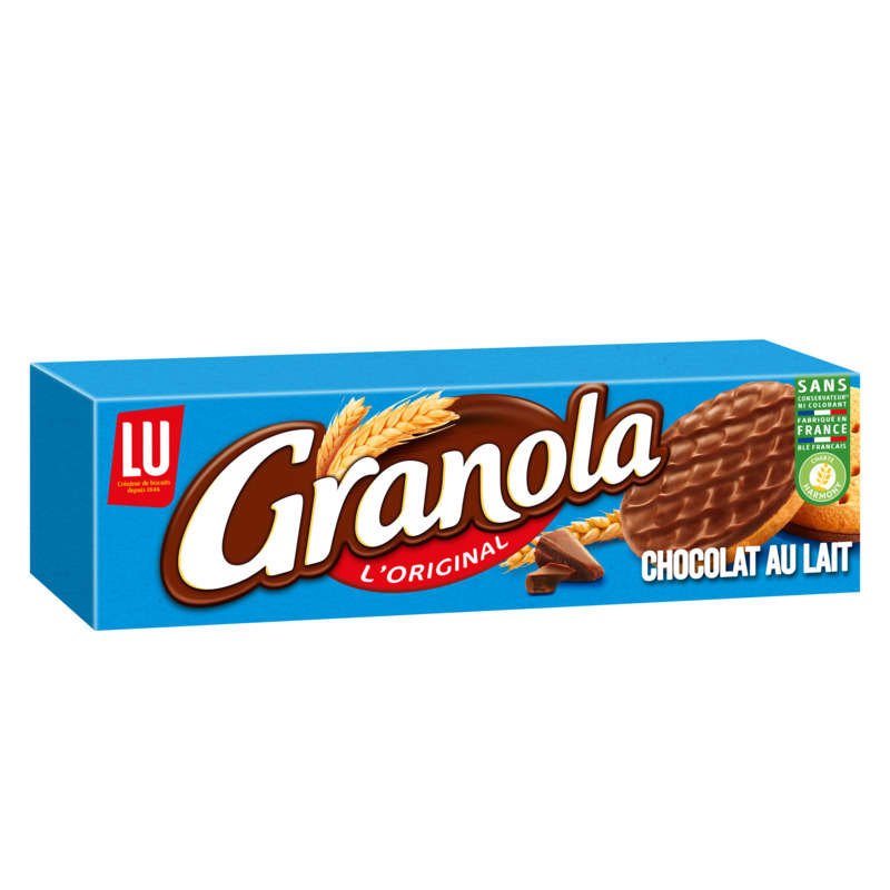 Granola Sablés nappés au Chocolat au Lait 200g