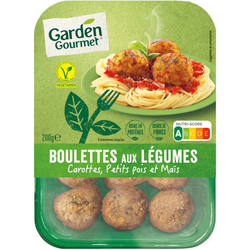 Garden Gourmet Boulettes aux Légumes 200g