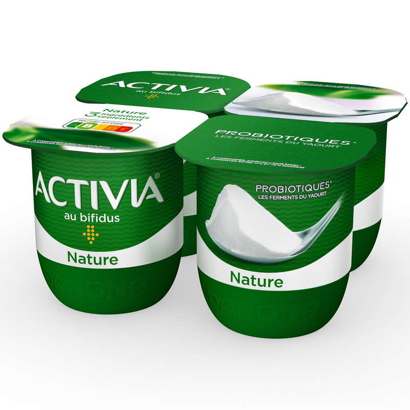 Activia Yaourt Nature Bifidus 4X125G