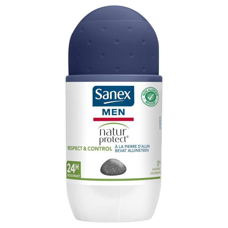 Sanex Men Déodorant Bille Natur Protect Respect&Control 50ml