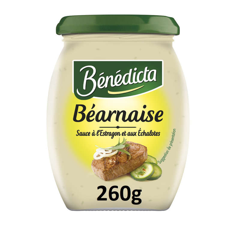 Bénédicta Sauce béarnaise à l'estragon et aux échalotes 260g