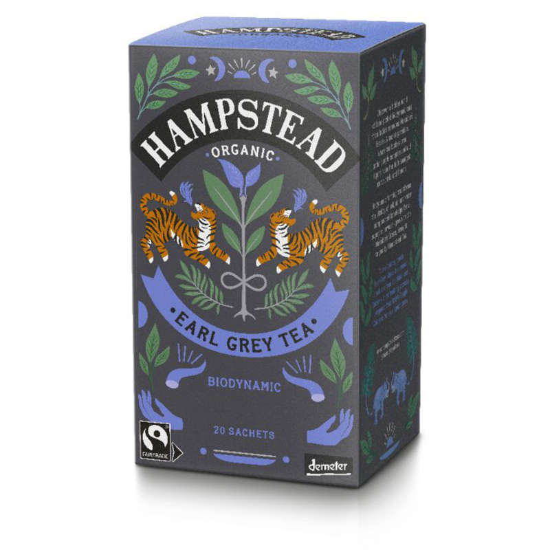 Hampstead Thé Earl Grey Bio 20 Sachets