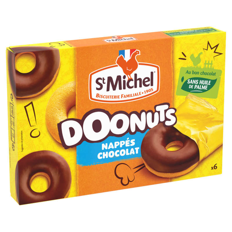 St Michel Doonuts nappés chocolat 180g