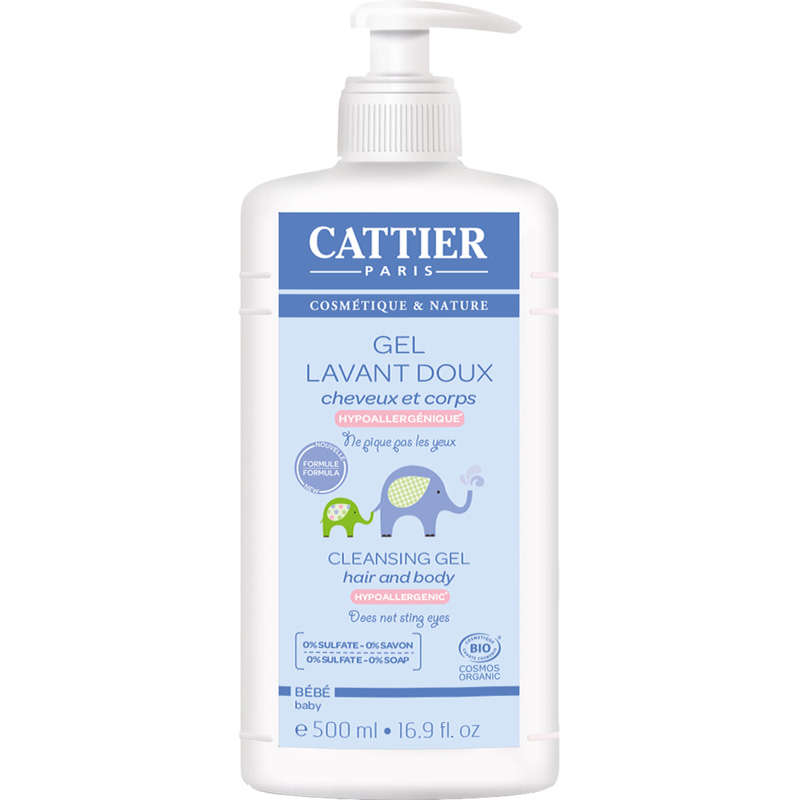 Cattier Gel Lavant Doux 500ml