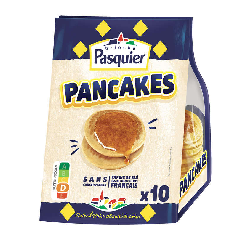 Brioche Pasquier Pancakes x10 350g