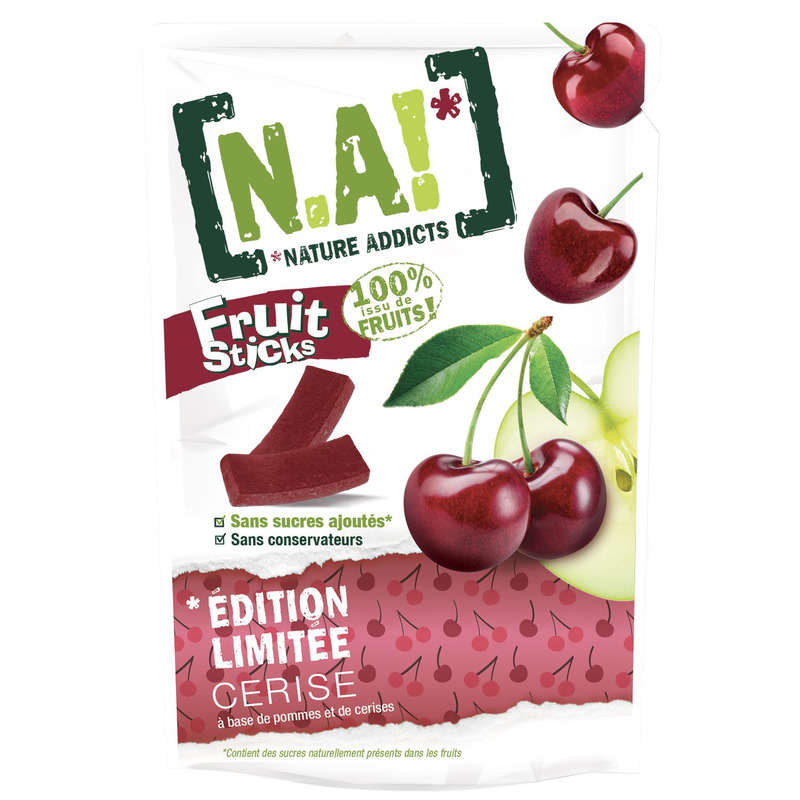 N.A! Doypack Fruit Sticks Fruits de Saison 40g