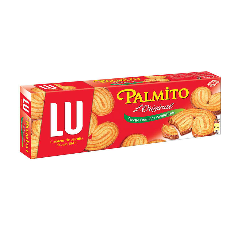 Lu Palmito Biscuits feuilletés Caramélisées 100g