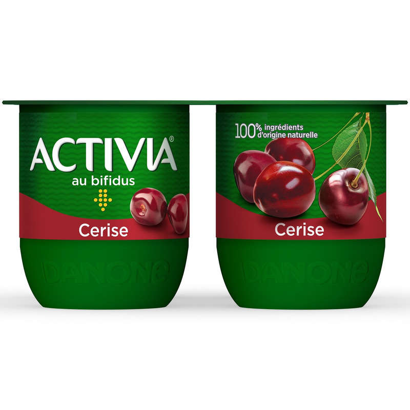 Activia Yaourt aux fruits cerise bifidus 4x125g