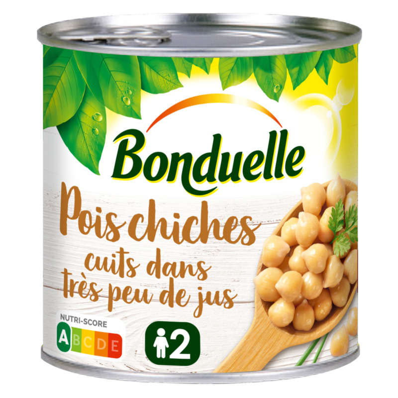 Bonduelle Pois Chiches Cuits Dans Très Peu De Jus 265G