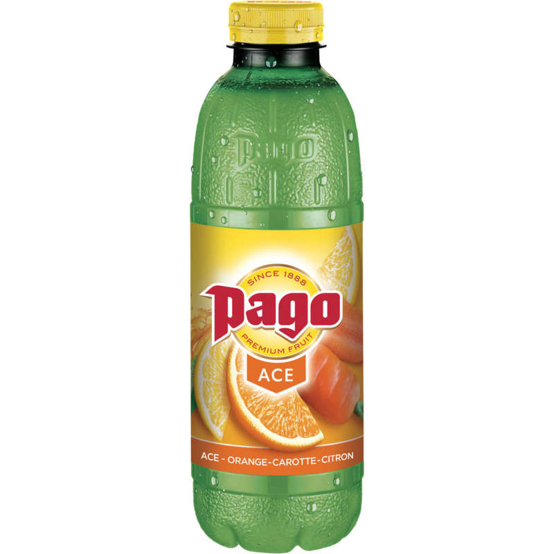 Pago jus d'orange carotte et citron la bouteille de 75cl