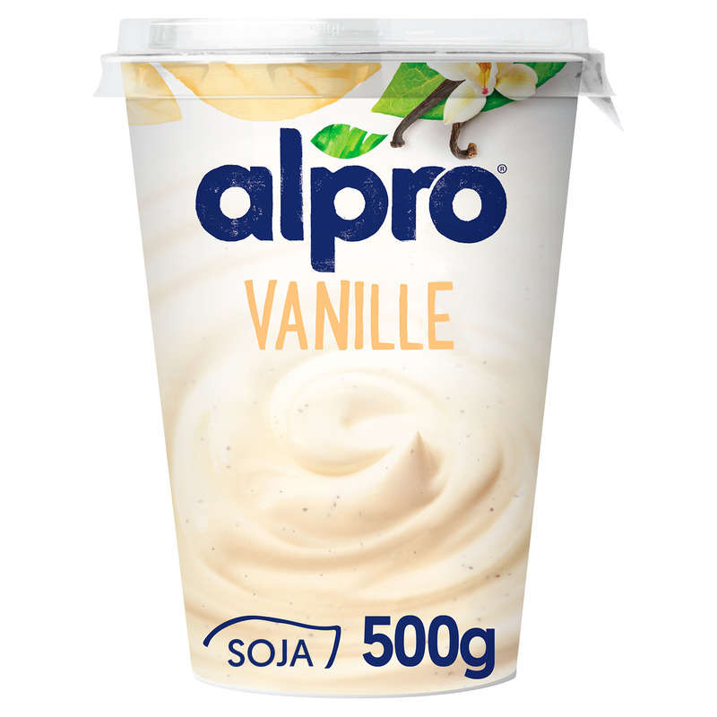 Alpro Dessert végétal vanille soja 500g