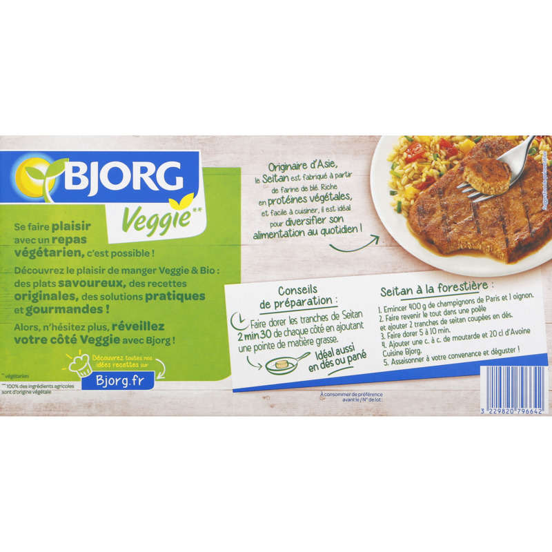 Bjorg Seitan, Bio 2 x 85G