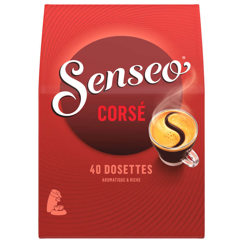 Senseo Café Corsé x40 dosettes 277g