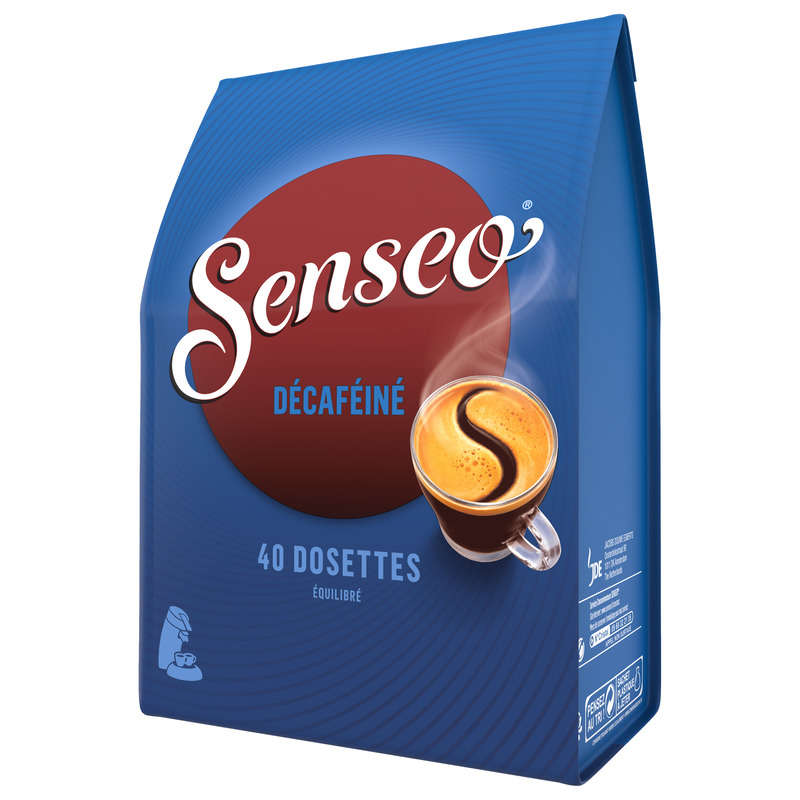 Senseo Café Décaféiné x40 dosettes 277g