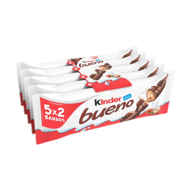 Kinder Bueno T2 x5 pack de X2 barres 215g